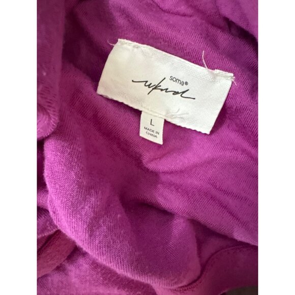 Soma Wknd Crossover Halter Maxi Bra Dress Size L - Picture 3 of 4